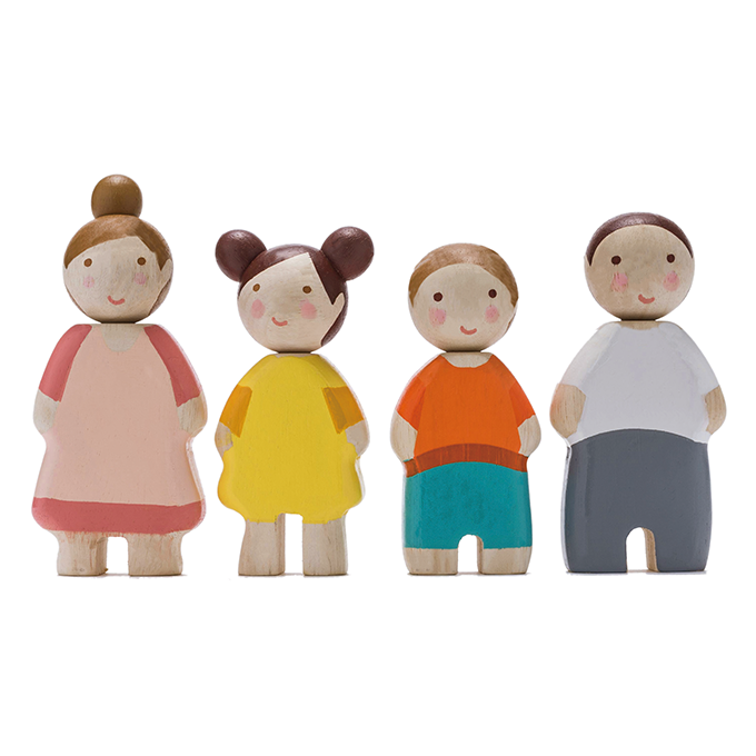 Tender Leaf Toys Wooden Dolls The Leaf Family