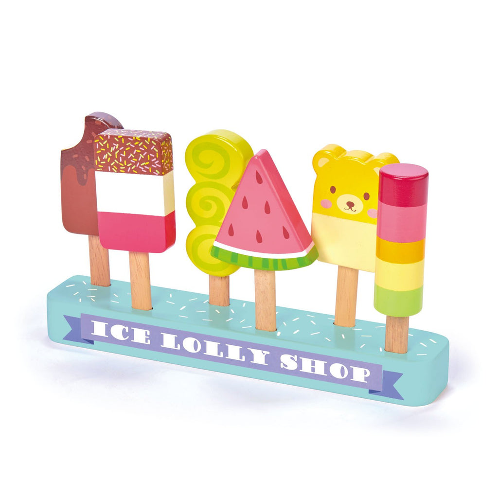 Tender Leaf wooden ice lolly shop