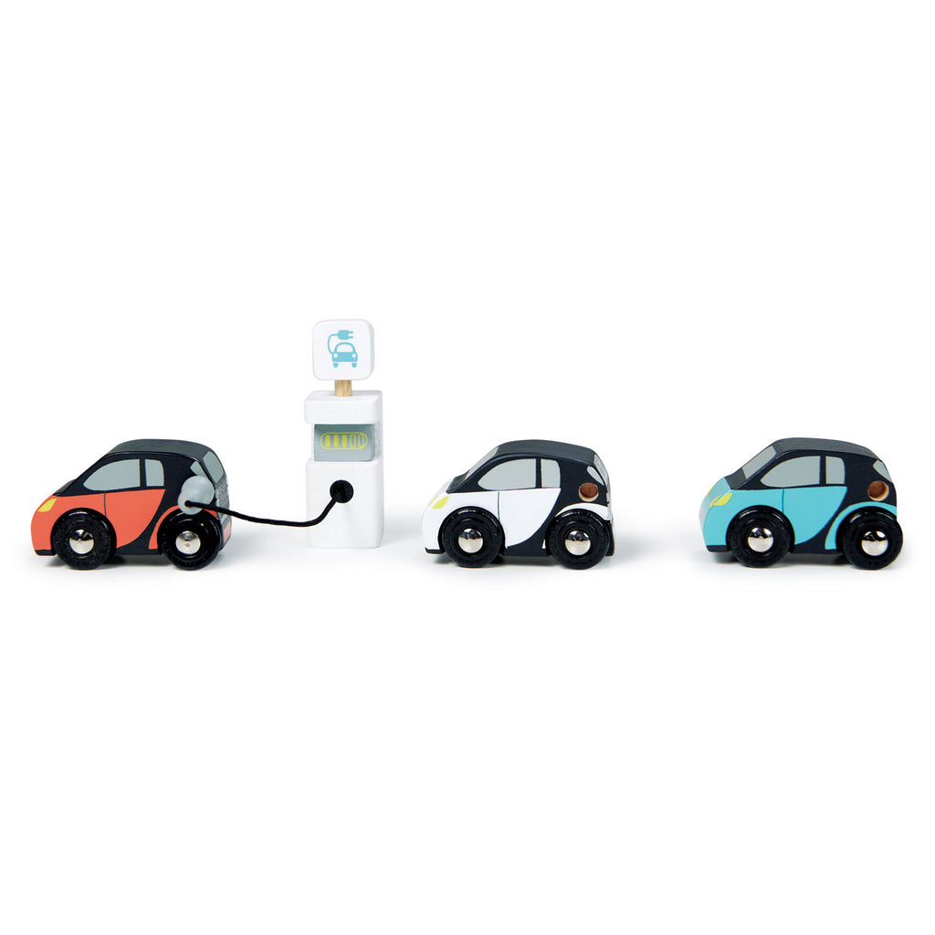 tenderleaf toys Eco smart wooden Car Set