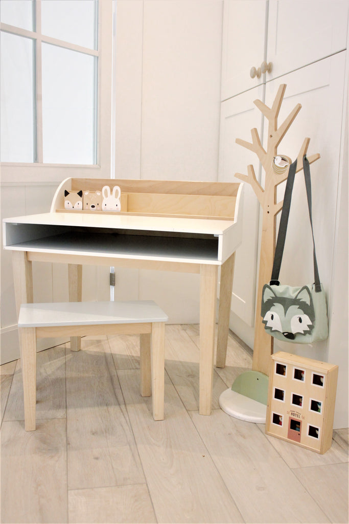 Tender Leaf Toys wooden coat stand for children's bedroom