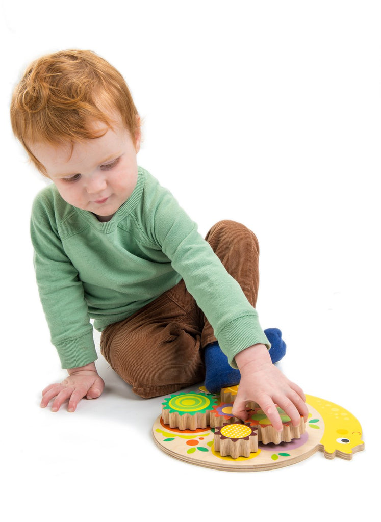 Tender Leaf Wooden twist and turn puzzle toy for toddlers